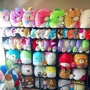 MYSTERY BOX Squishmallows THREE 8” Seasonal Or Regular Squishdoos Kellytoy